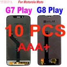 10 шт. AAA + дисплей для Motorola Moto G7 Play LCD xtчила G8 Play XT2015 жк-дисплей сенсорный экран дигитайзер в сборе замена