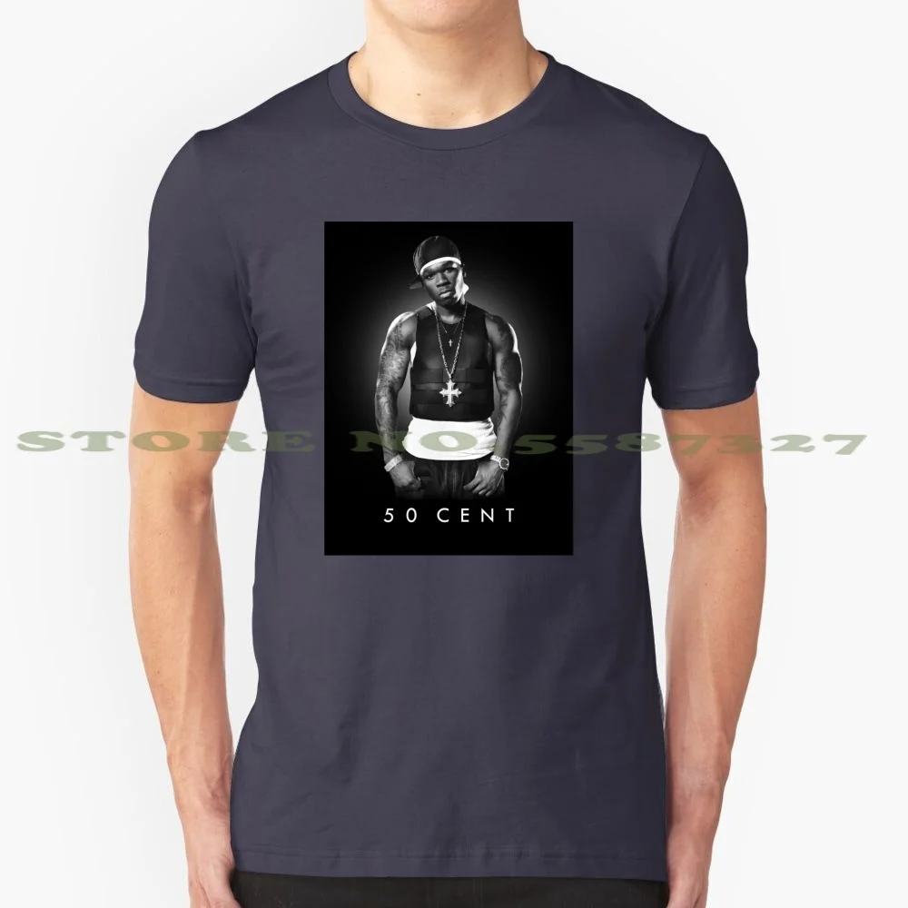 

50 Cent Summer Funny T Shirt For Men Women King Pop Music Singer Roll Rocker Bowie Freddie Bob Dylan Springsteen 50Cent
