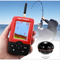 smart portable depth fish finder with 100m wireless sonar sensor echo sounder fishfinder for lake sea fishing saltwater
