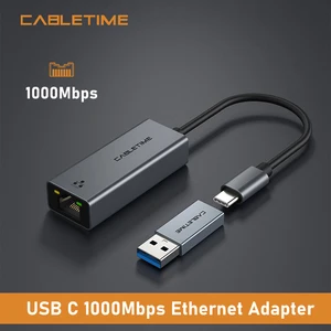 Ethernet-адаптер USB Type-C, 1000 Мбитс, для Macbook iPad Pro N405