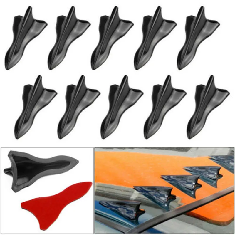 

10PCS Shark Antenna Fin Car Antenna Amplifier Radio FM Shark Antenna Car Ceiling Roof Car Shark Fin For Car
