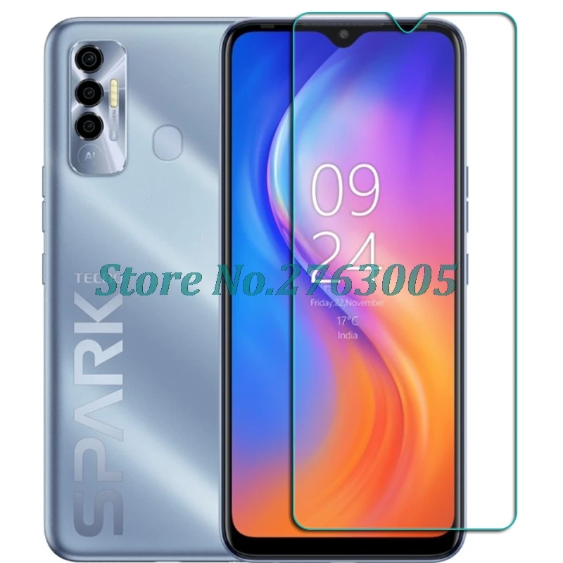 

Закаленное стекло для Tecno Spark 7P 6,8 "Spark7P Защитная пленка для экрана смартфона