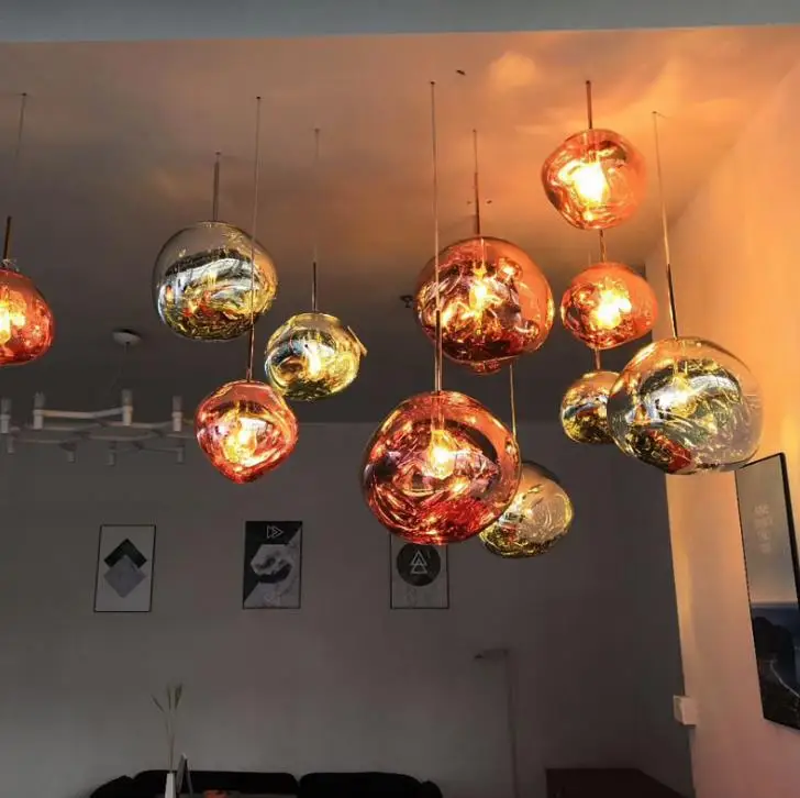 

Post modern Nordic lava lamp light creative personality bar table lamp restaurant coffee staircase bedside irregular Chandelier