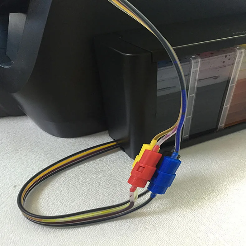 Ceye для Epson Canon HP, Brother CISS CIS DIY аксессуары для ремонта запчасти пластиковые Трубные Трубы соединитель сепаратор фитинг трубы 4 шт
