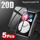 Мягкая защитная пленка с закругленными краями 20D для Huawei Watch Fit и Honor Smart Watch, защита экрана (не стекло)