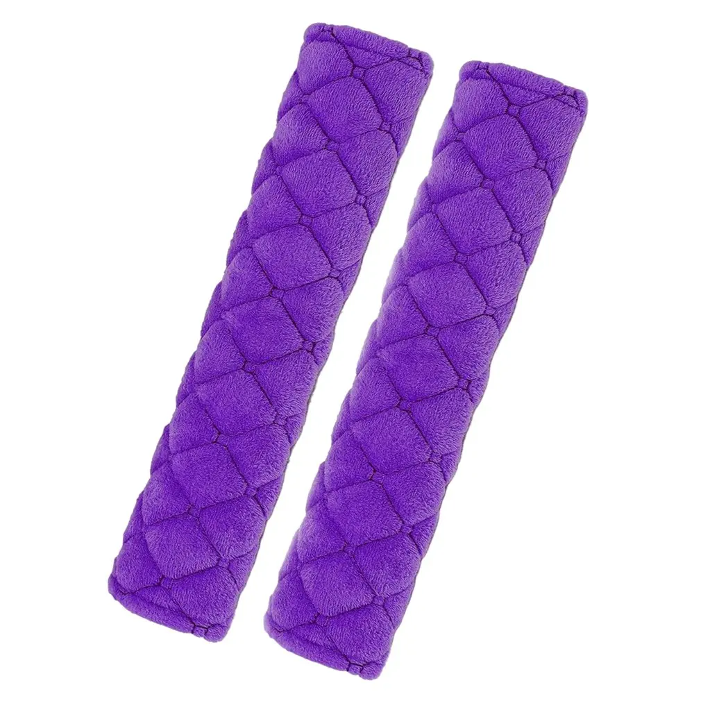 

1 Pair Car Seat Belt Pads Cover Seat Belt Shoulder Strap Covers Protector Neck And Shoulder Release Stress Safety Driving