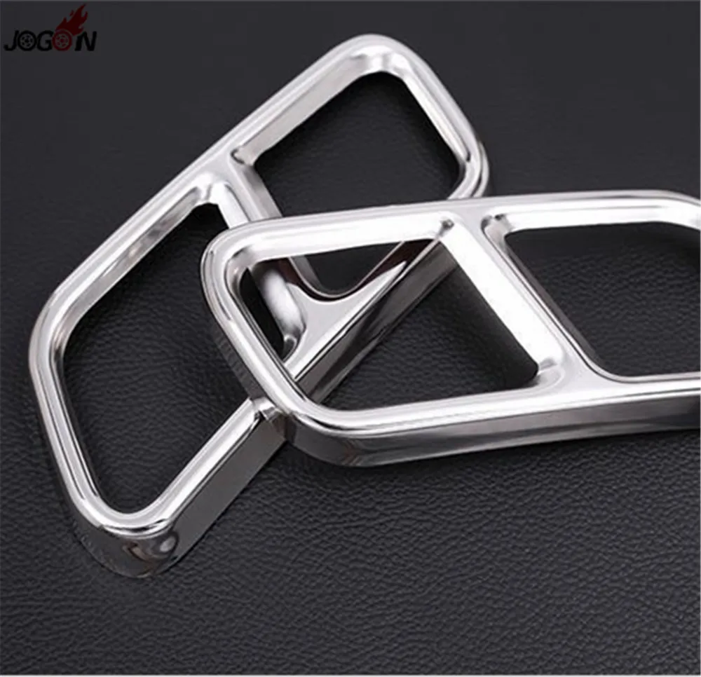 Задний двойной конец выхлопной трубы глушитель наконечник для Mercedes Benz S Class W221