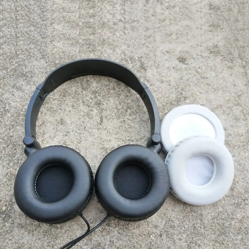 

1 Pair Ear Pads Foam Sponge Earphones Protective Cover 65mm 75mm Earpads Replacement for audio-technica SJ1 SJ11 SJ33 203A