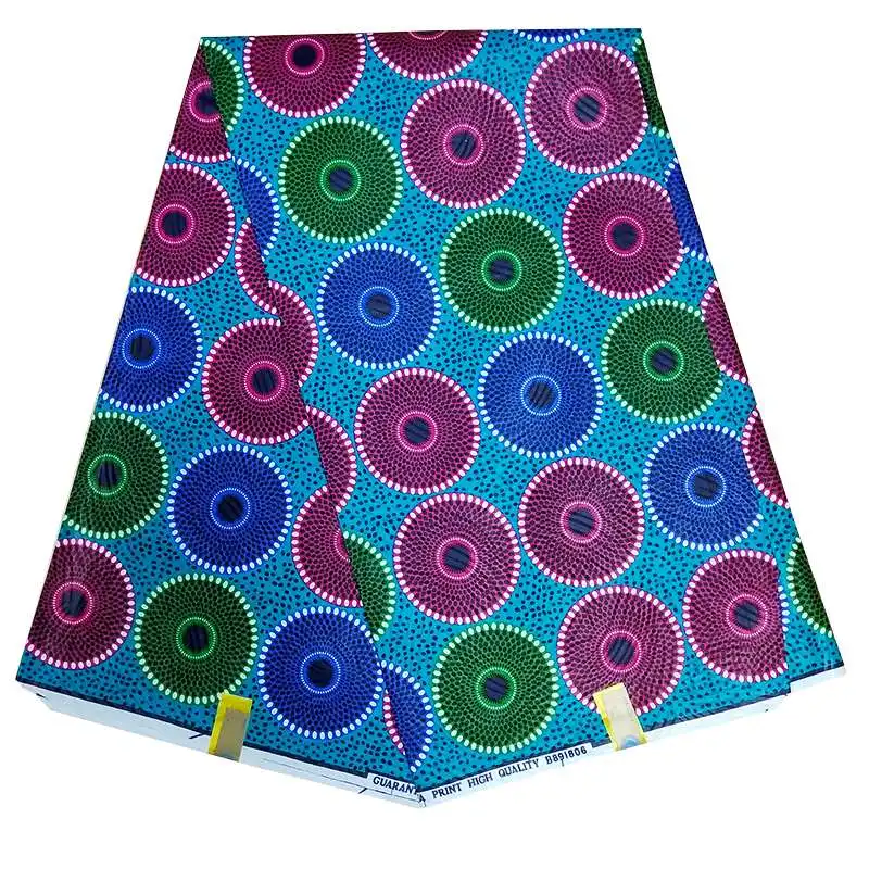 

Promotion african veritable ankara real wax print fabric african printed fabric 100% cotton Nigeria ankara by 6 yards/lots PR026