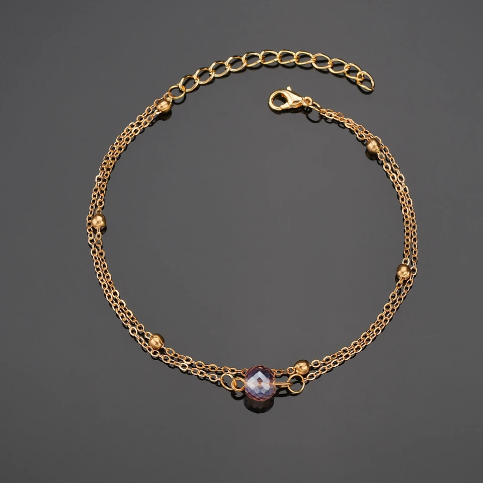 Модные ювелирные изделия для невесты золотого цвета с бабочкой многослойный