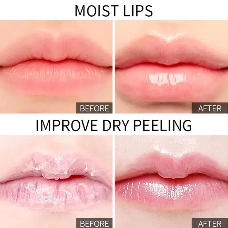 

4ml Cosmetic Collagen Lip Plumping Gloss Moisturizer Lip Care Essence Anti Aging Anti-Wrinkle Gel Lip Plumper Liquid Serum