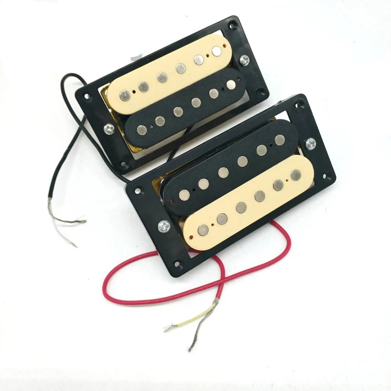 zebra doppel coil humbucker e gitarre pickups neck und brücke pickup set free global shipping