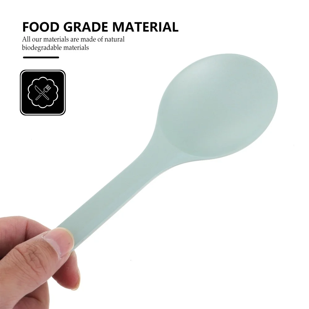 

1 Set Bamboo Fiber Salad Bowl Set Home Fruit Salad Spoon Fork Bowl Lid Kit