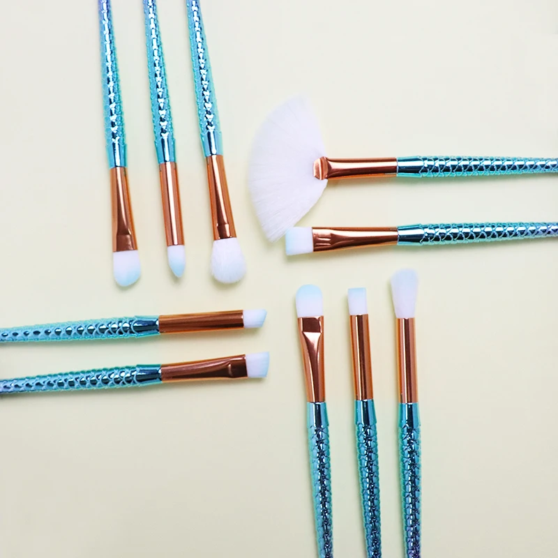 Dighealth Русалочка набор кистей для макияжа Высокое качество Тональная основа тени