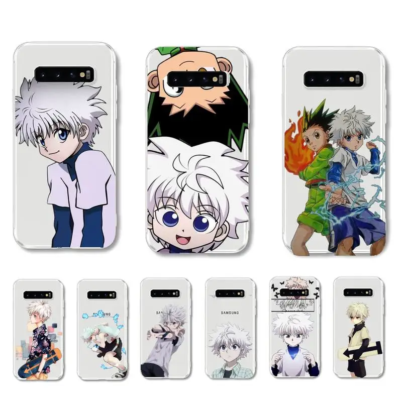 TOPLBPCS HUNTER x HxH Gon Killua аниме чехол для телефона Samsung Galaxy S7 edge S8 S9 S10 S20 plus S10lite A31 A10 A51 Capa |