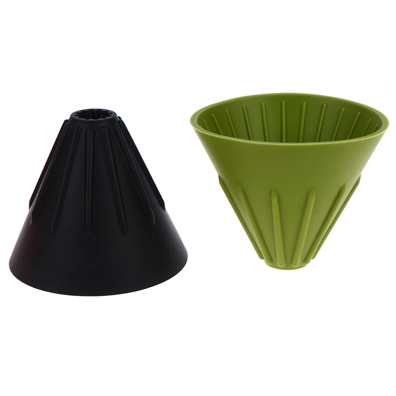 Кофейный фильтр V60 зеленая и черная чашка бариста двусторонняя Складная уличная