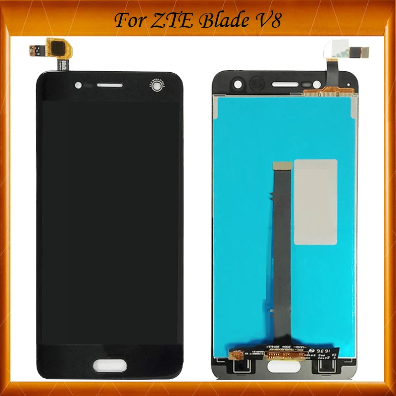 ЖК-дисплей для ZTE Blade V8 дигитайзер сенсорного экрана BV0800 ЖК-экран с рамкой/без в