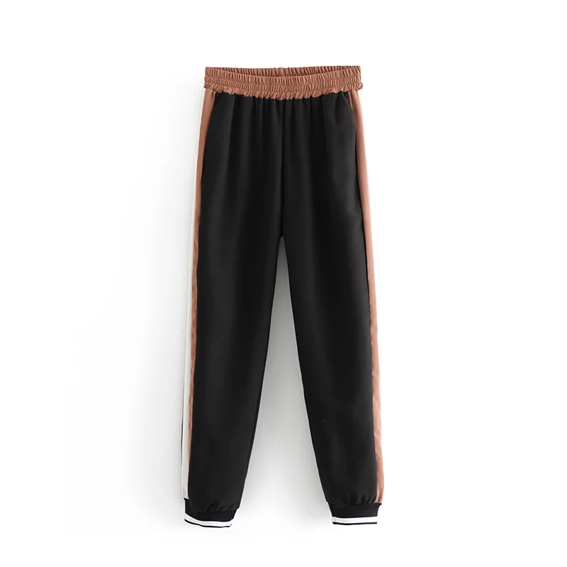 4 pant Осенние спортивные костюмы женские повседневные толстовки Толстовка Женский комплект 2 шт. одежда комплект из двух предметов с длинными рукавами топ и штаны - Цвет: 4 pant