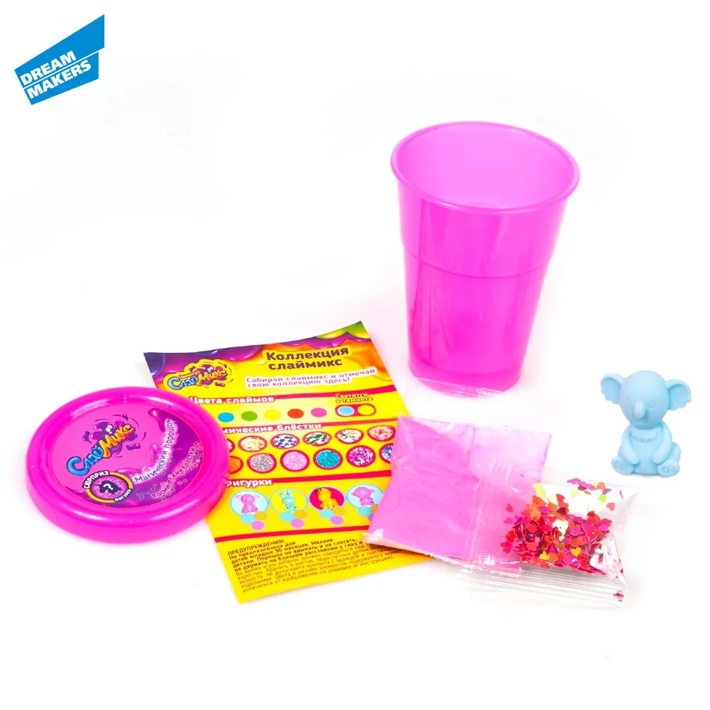 &quotПластилин игровой DREAM MAKERS &quotСлаймикс&quot 1 шт&quot|Пластилин| |