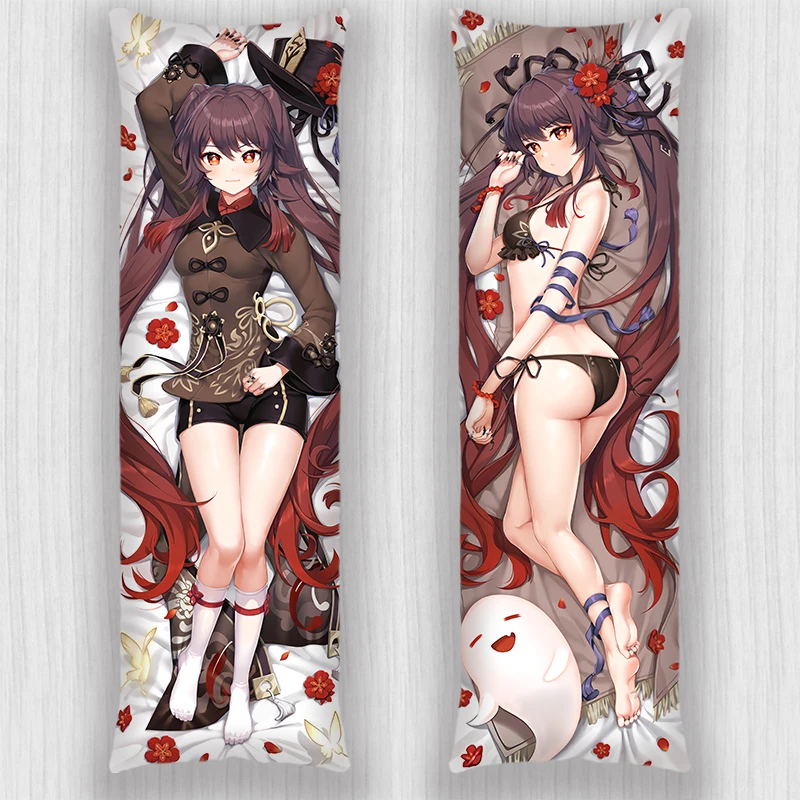 

Anime Game Genshin Impact Hu Tao Sexy Dakimakura Hugging Body Pillow Case Pillow Cushion Cover Otaku Bedding Xmas Gifts HLW