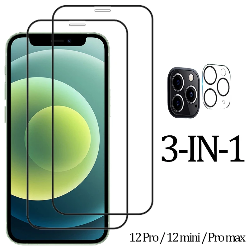 12Mini айфон 12 закаленное cтекло iPhone Mini камера для iPhone12 защитная пленка экрана про