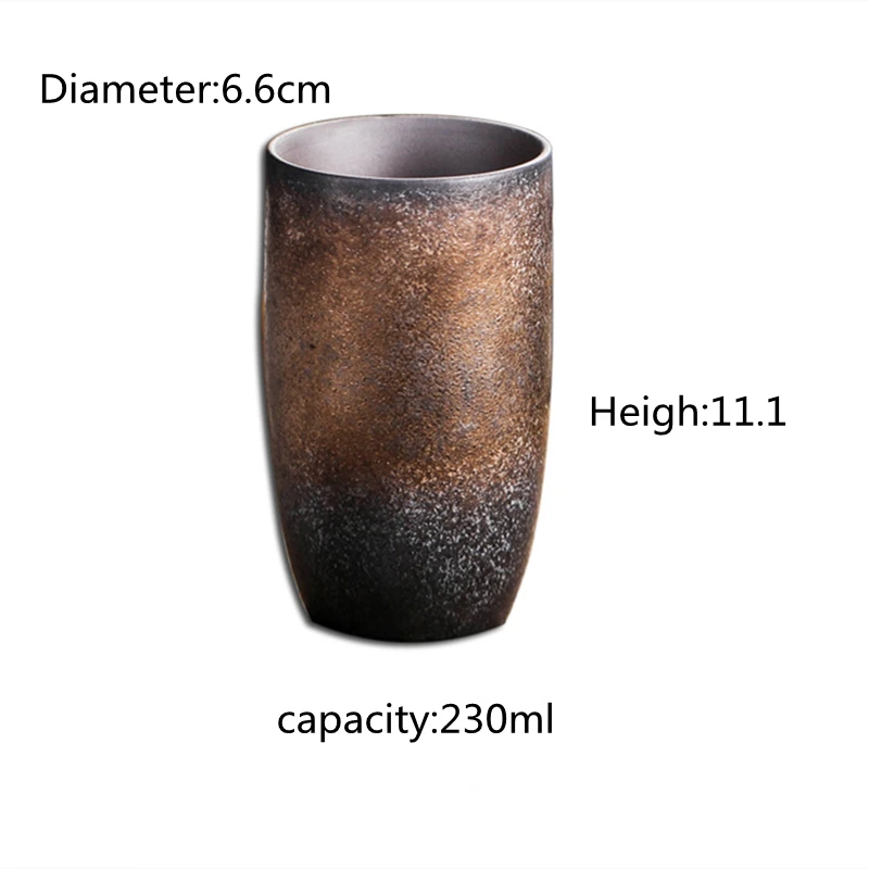 

Creative Ceramic Chinese Kung Fu Tea Cup for Coffee Cups Mugs Beer Milk Mug Household Porcelain Teacup