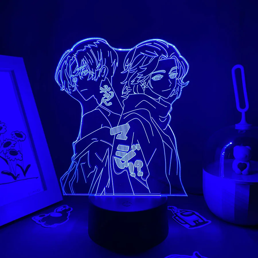 

Токийский призрак аниме 3D светодиодсветодиодный Лавовая Лампа неосветильник Kawai Спальня Декор подарок на день рождения манга Токийский пр...