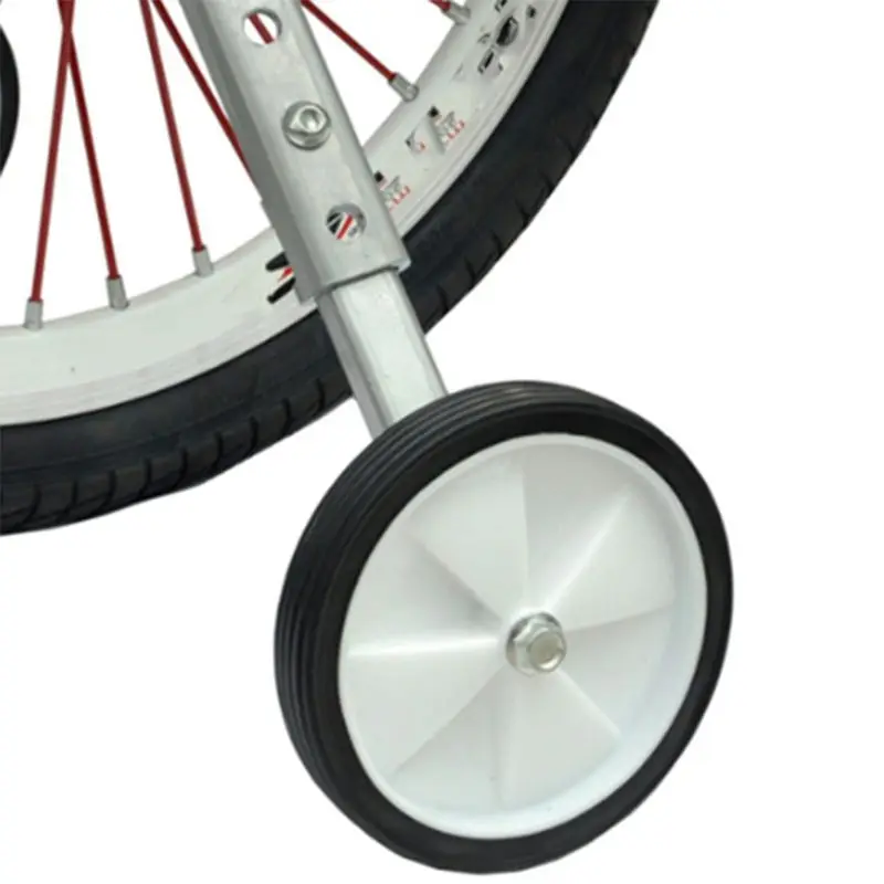 

1 Pair Universal Adjustable Kids Child Mountain Bike Auxiliary Wheel Stabilisers 62KF