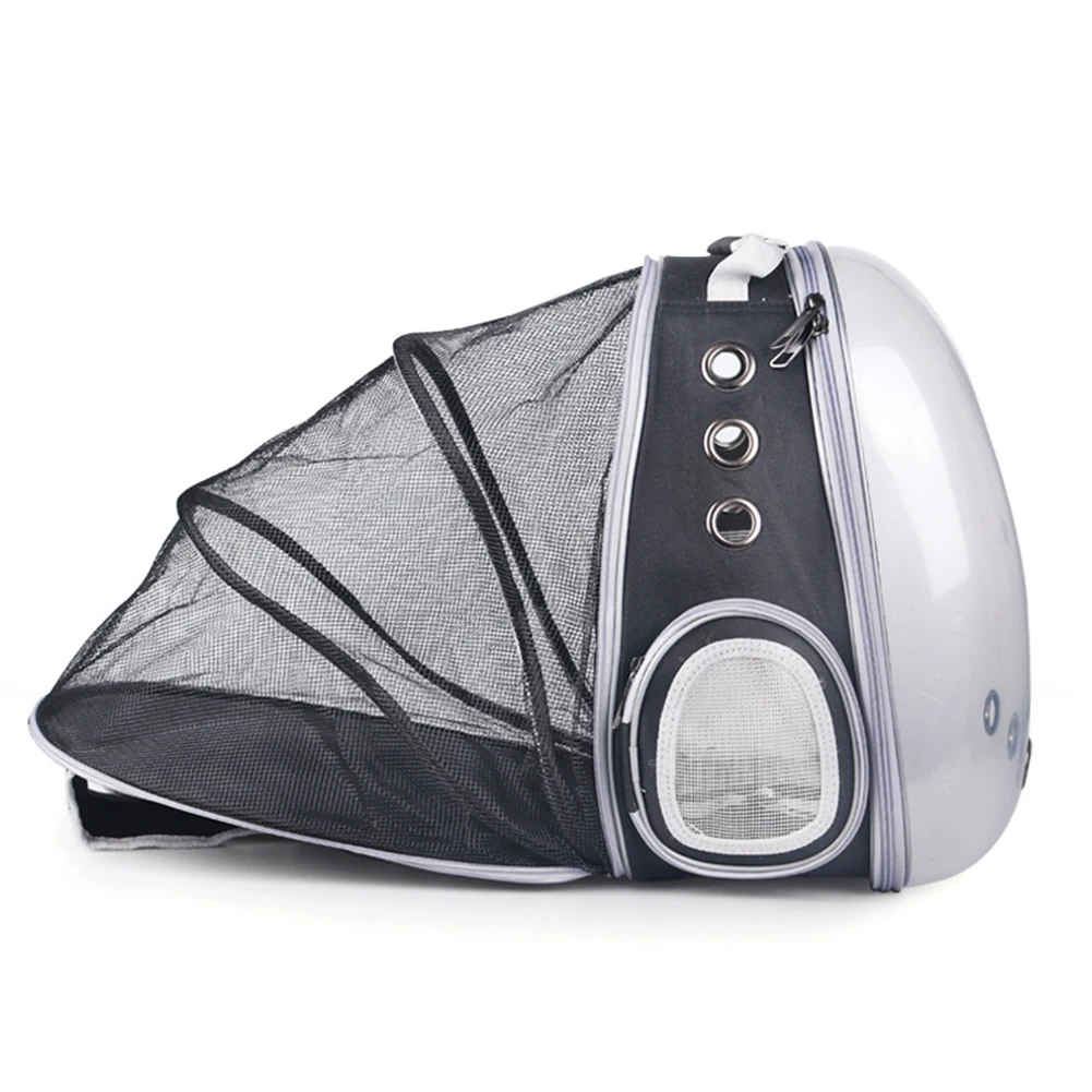 Сумка переноска для кошек Воздухопроницаемый прозрачный рюкзак с пузырьками