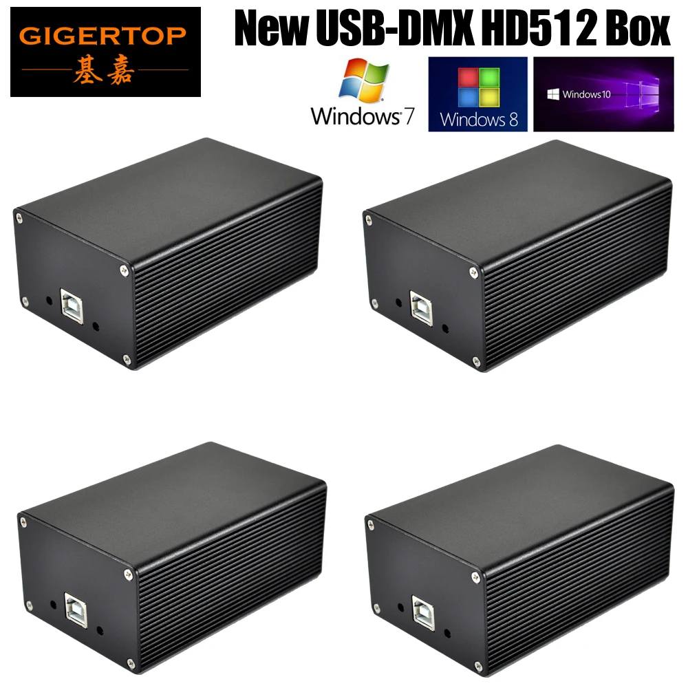 4 шт./партия мини USB DMX HD512 Box PRO совместим с Madrix 512 каналов контроллер сценического