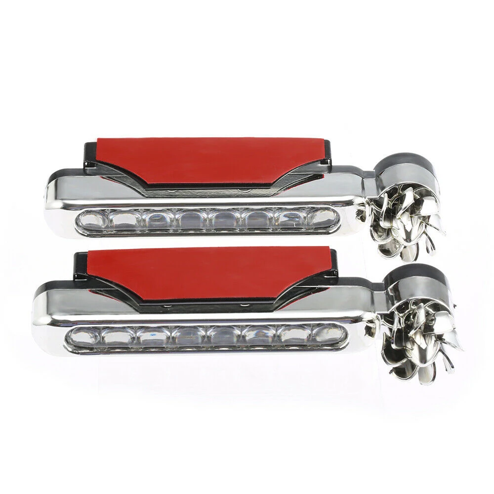 2 шт. Автомобильные дневные ходовые огни декоративные светодиодные головки