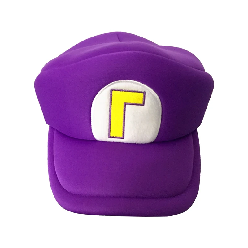 Аниме Super Mario Odyssey Cappy головные уборы Bros Luigi Waluigi Wario шапки для взрослых и детей мягкие Аксессуары для костюмированной вечеринки на Рождество