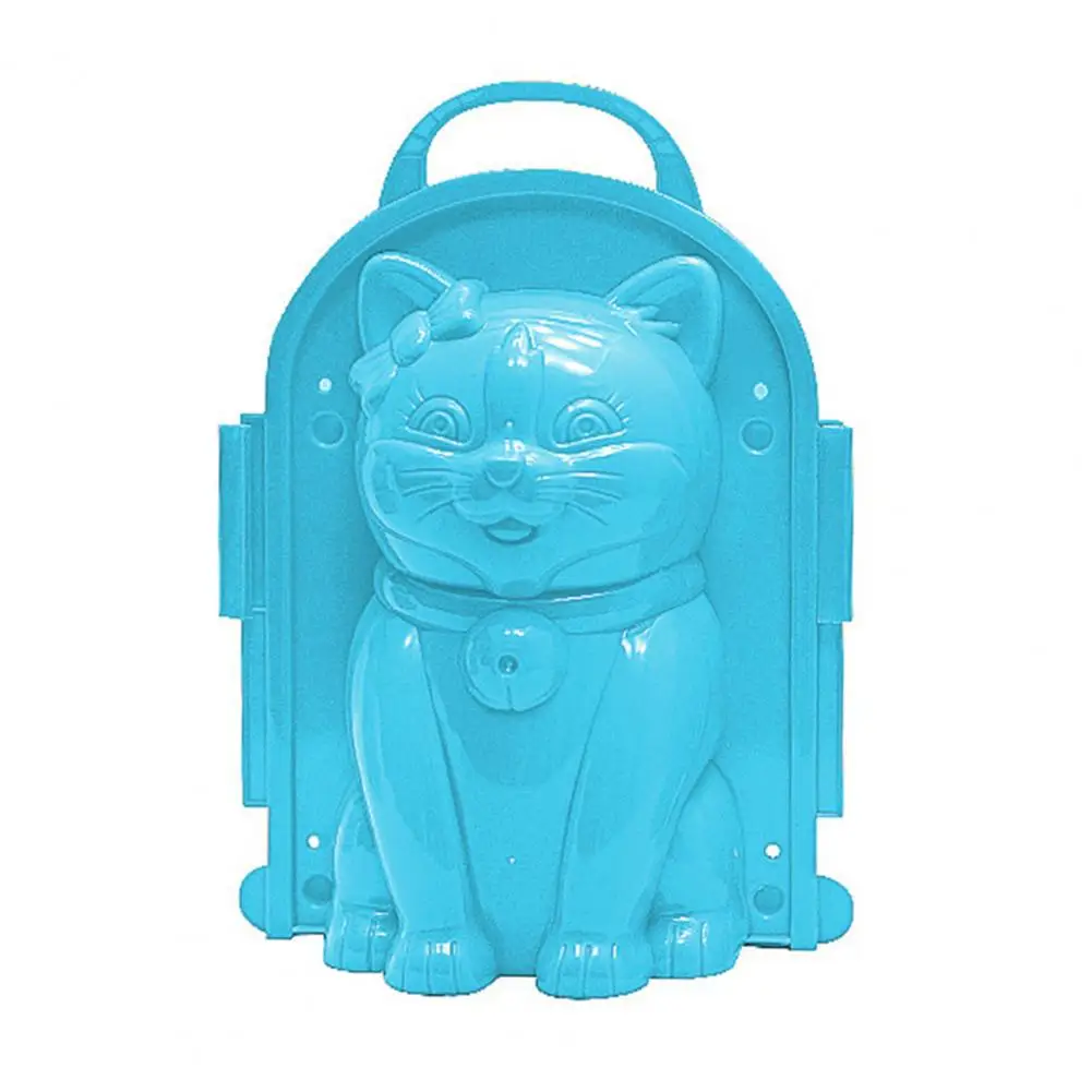 Креативная зимняя форма для снега зажим пингвин кот лиса снеговик инструмент