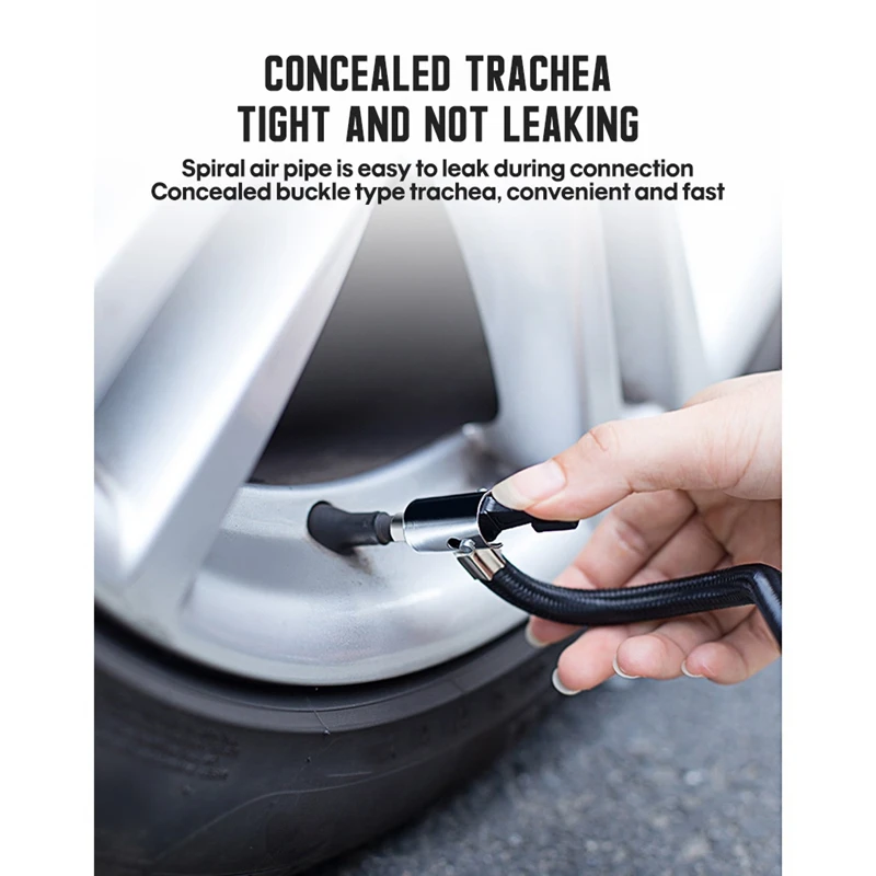 

Carsun Car Space Capsule for Car Tires Tire Inflator 12V LED Flashlight