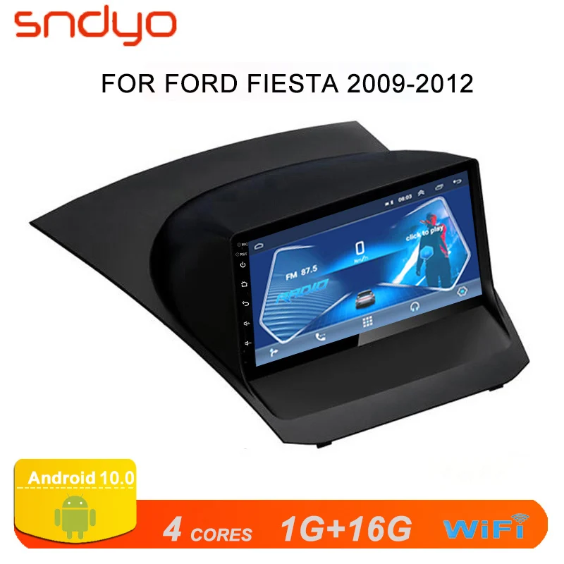 Ford fiesta 2009 2018 горячая Распродажа 9 дюймов Автомобильный DVD gps навигатор плеер