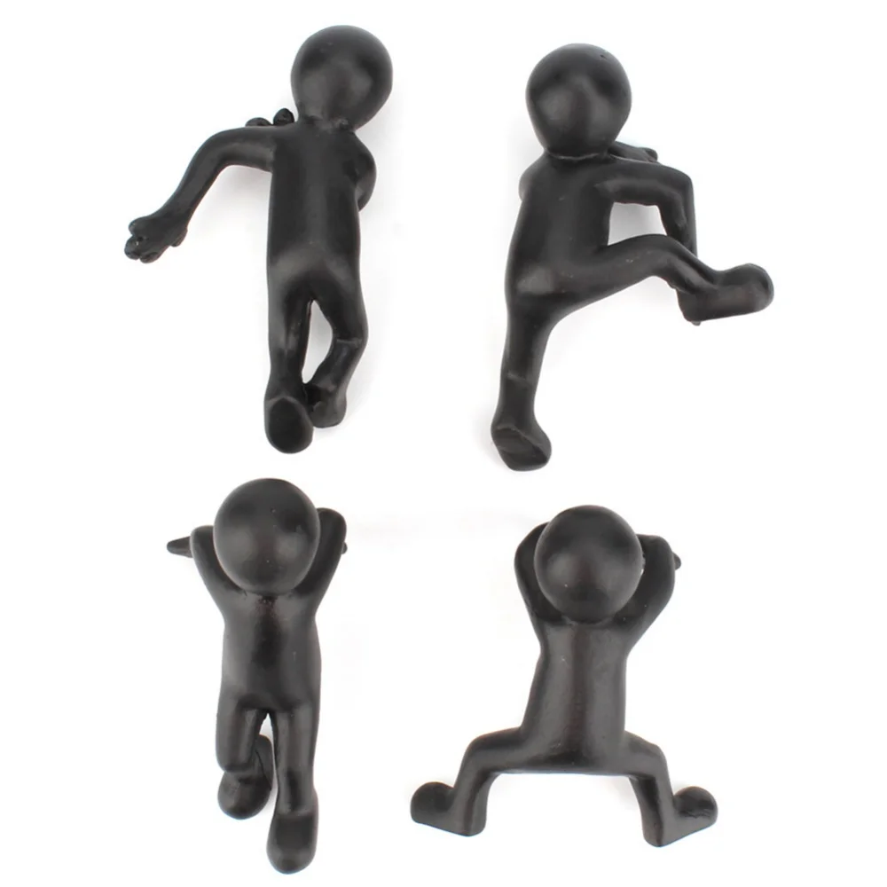 

4pcs Garden Flowerpot Pendant Climbing Cylinder Villain Potted Decorative Plant Decorative Arts Ornament Pendulum
