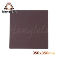 trianglelab 350x350 magnetic base add on flexible magnetic plate for with textured pei spring steel sheet compatible 350mm bed