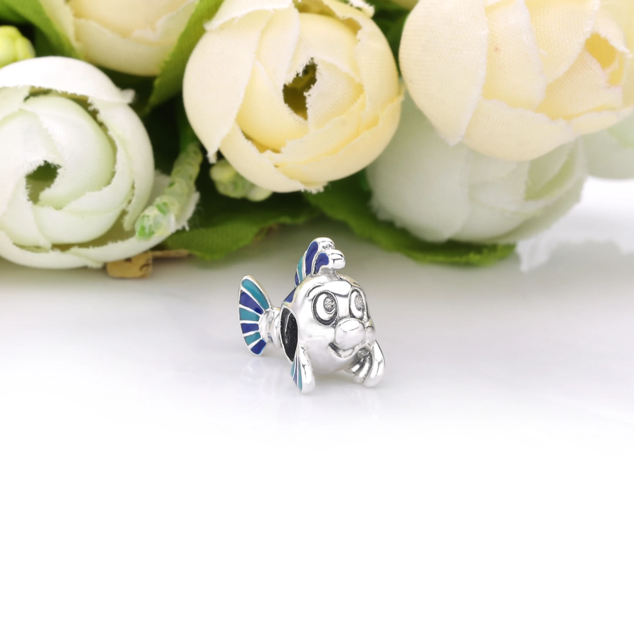 Moonmory Рождественский подарок 925 пробы серебро с рисунком маленькая русалочка