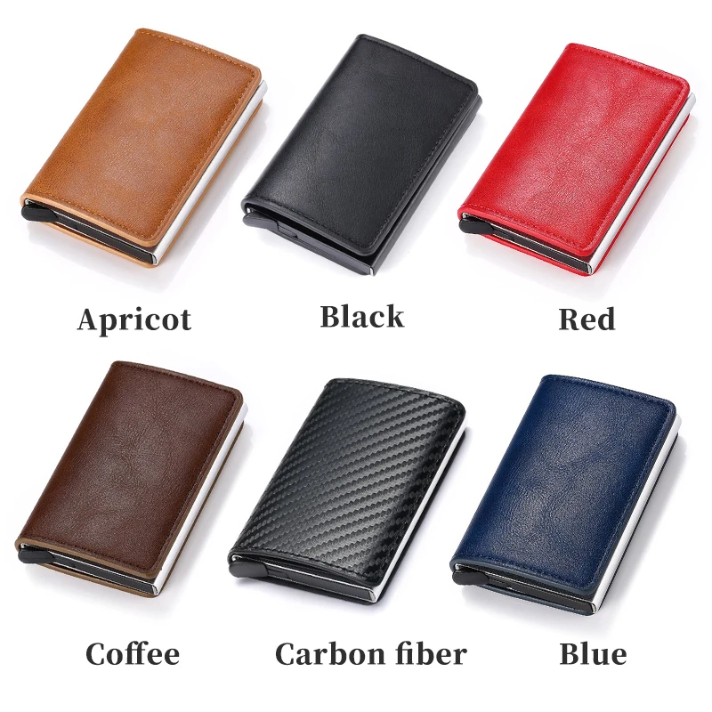 Mini Purse Magic Purse Money Bag Male Thin Slim Trifold Wallet  Engraved Name Leather Men Wallets Card Holder Customize