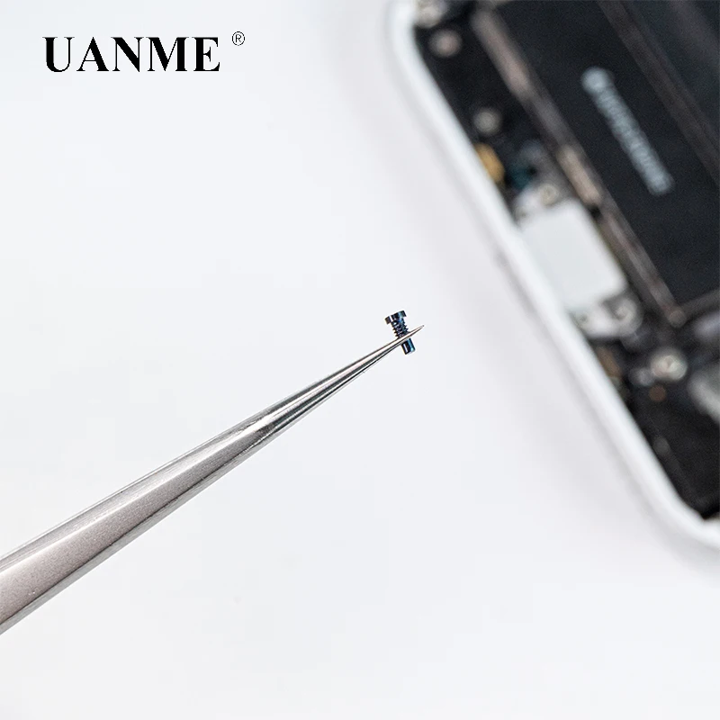 Магнитный изогнутый Прямой пинцет из нержавеющей стали для ремонта мобильных