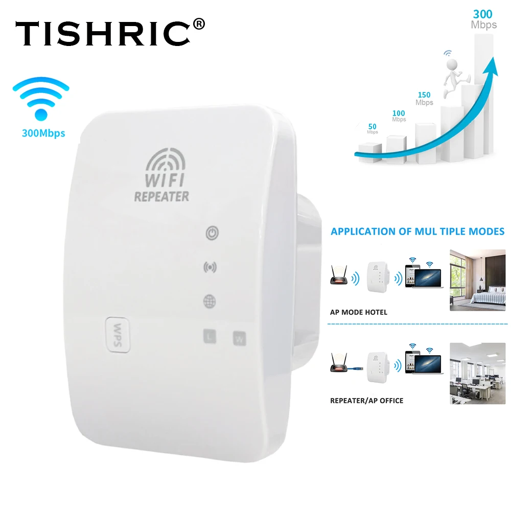 Усилитель сигнала Wi Fi 300 Мбит/с|Беспроводные роутеры| |