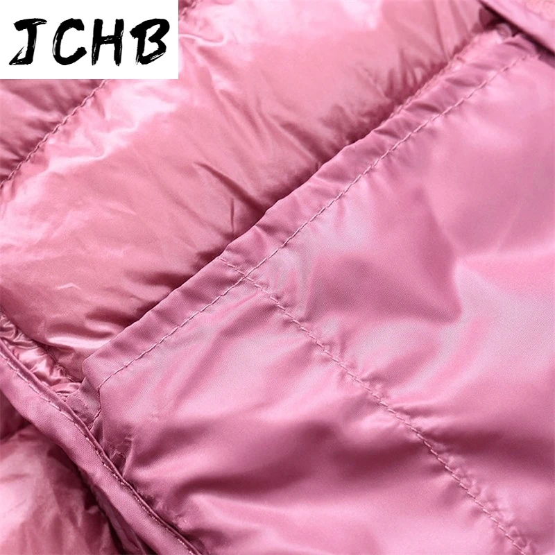 

Femme Manteau Stand Collar Short White Duck Jackets Women Ultra Light Down Jacket Casual Padded Coat Chaqueta Mujer Giacca Donna