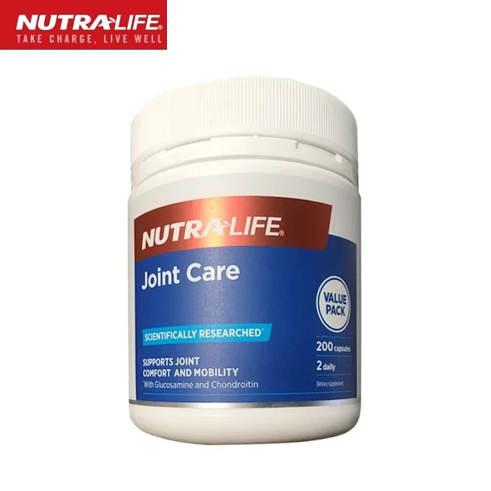 NutraLife формула качества 200 шапок глюкозамин сульфат ЗДОРОВЫЕ СУСТАВЫ мобильность