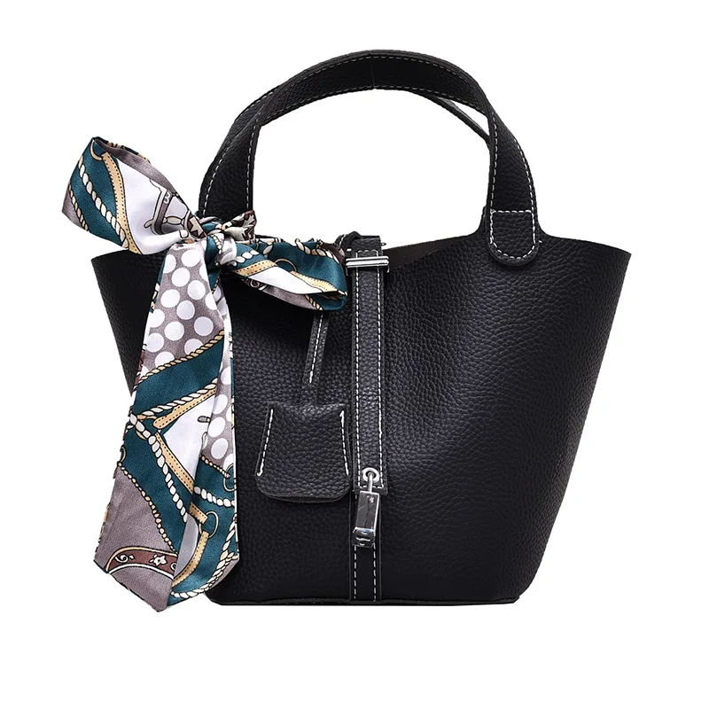 

This year's popular small bag new fashion portable bucket bag foreign style Joker girl handbag