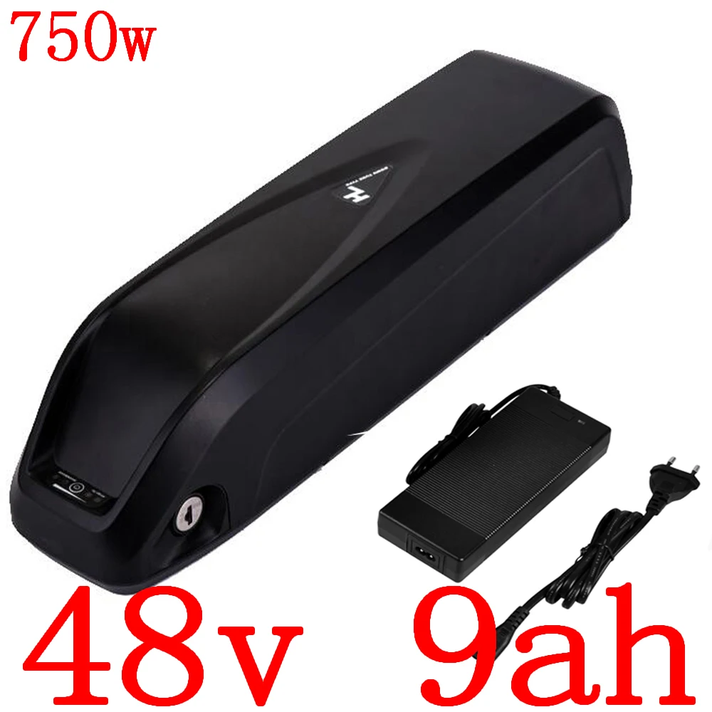 

48V 500W 750W Ebike Scooter Battery 48V 10Ah lithium battery 48V 8Ah 10ah 9Ah 10Ah electric bicycle battery with 2A charger