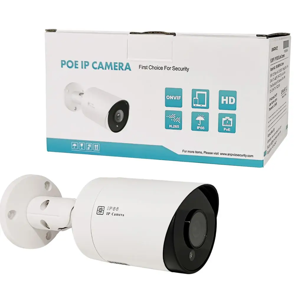 UnilLook 5MP пуля ip камера Onvif POE Встроенный микрофон слот для sd карты (опционально) IR 30m
