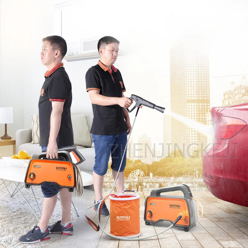 Мойка высокого давления с литиевой батареей беспроводной утопленный насос для