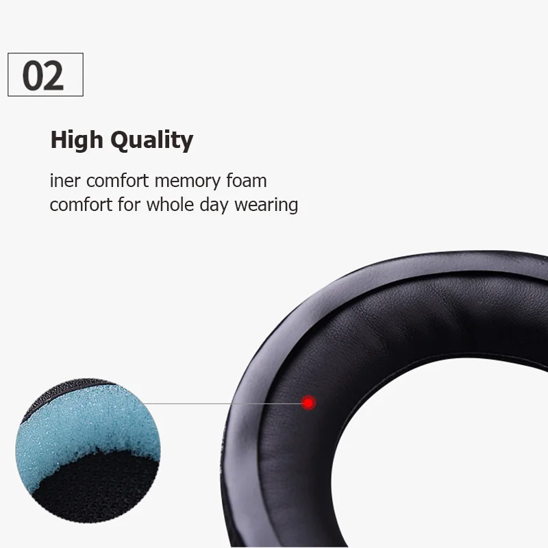 Protein Leather Earpads Ear Cushions for beyerdynamic DT770 DT880 DT860 DT990 Headphone Replacement 100mm | Электроника