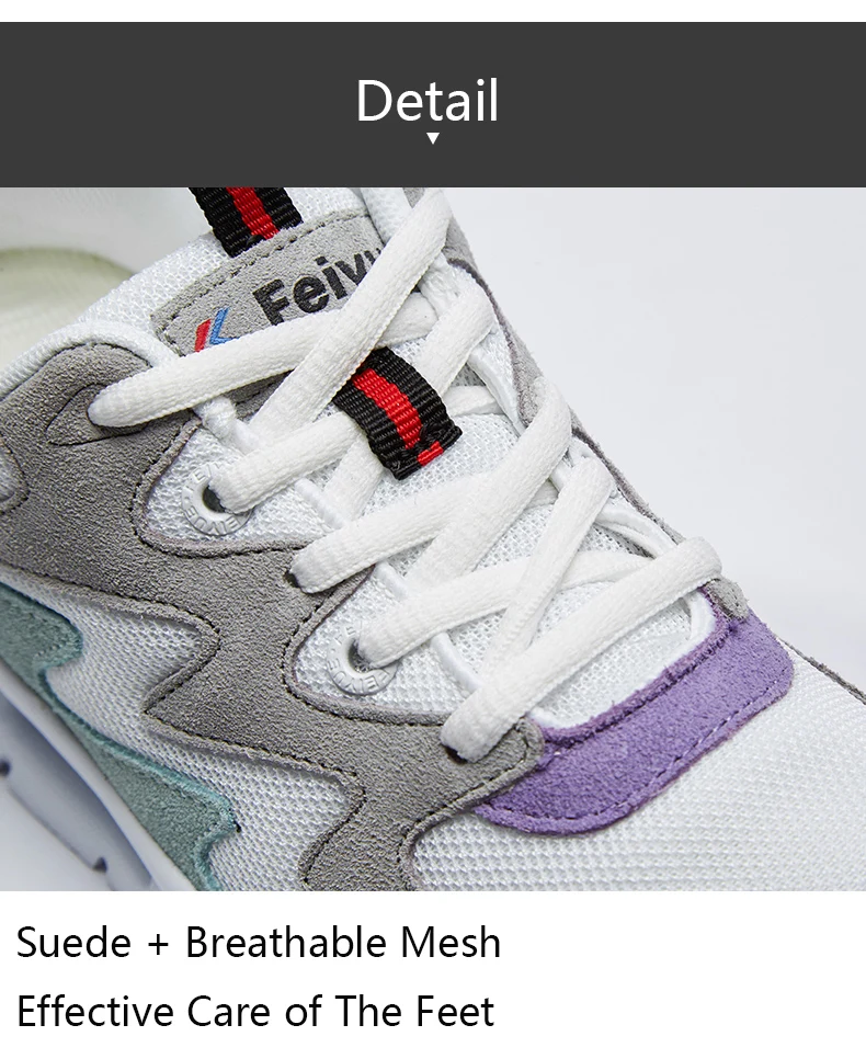Feiyue7001 Casual Shoes Vulcanized Dad Sneakers Women Shoes Lace-up Platform Comfortable Breathable Non-slip Shoes Free Shipping