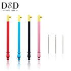 Крючок для вязания, металлический, с 3 иглами